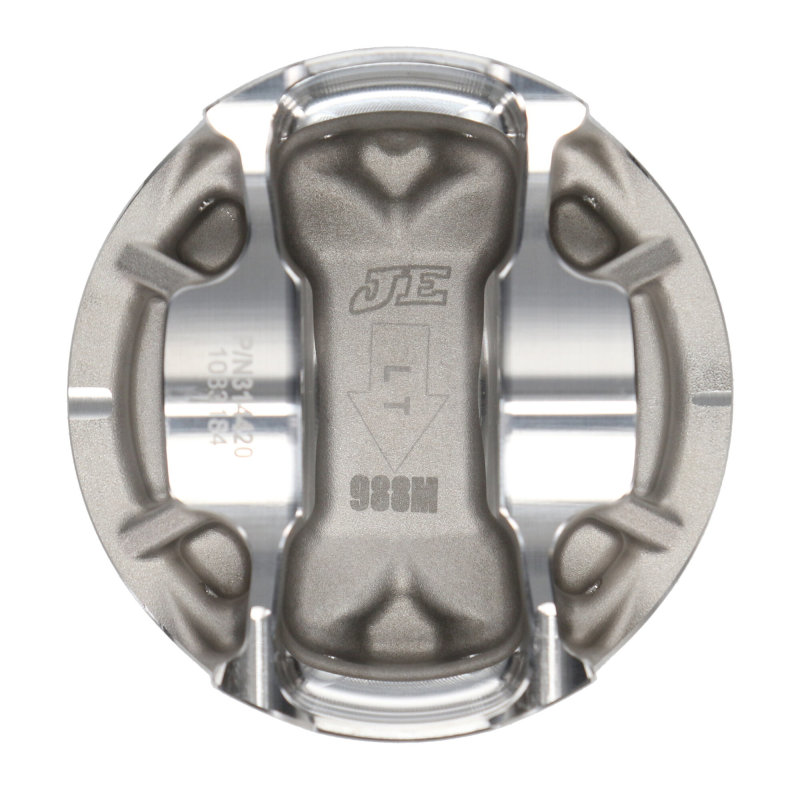 Ford Coyote Piston Set - JE Pistons - Forged - Dome - 3.661 Bore - 12.0:1 CR - `18-`27